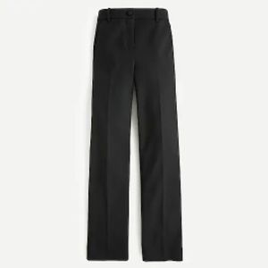 J. Crew Full-length Peyton pant in four-season stretch Black